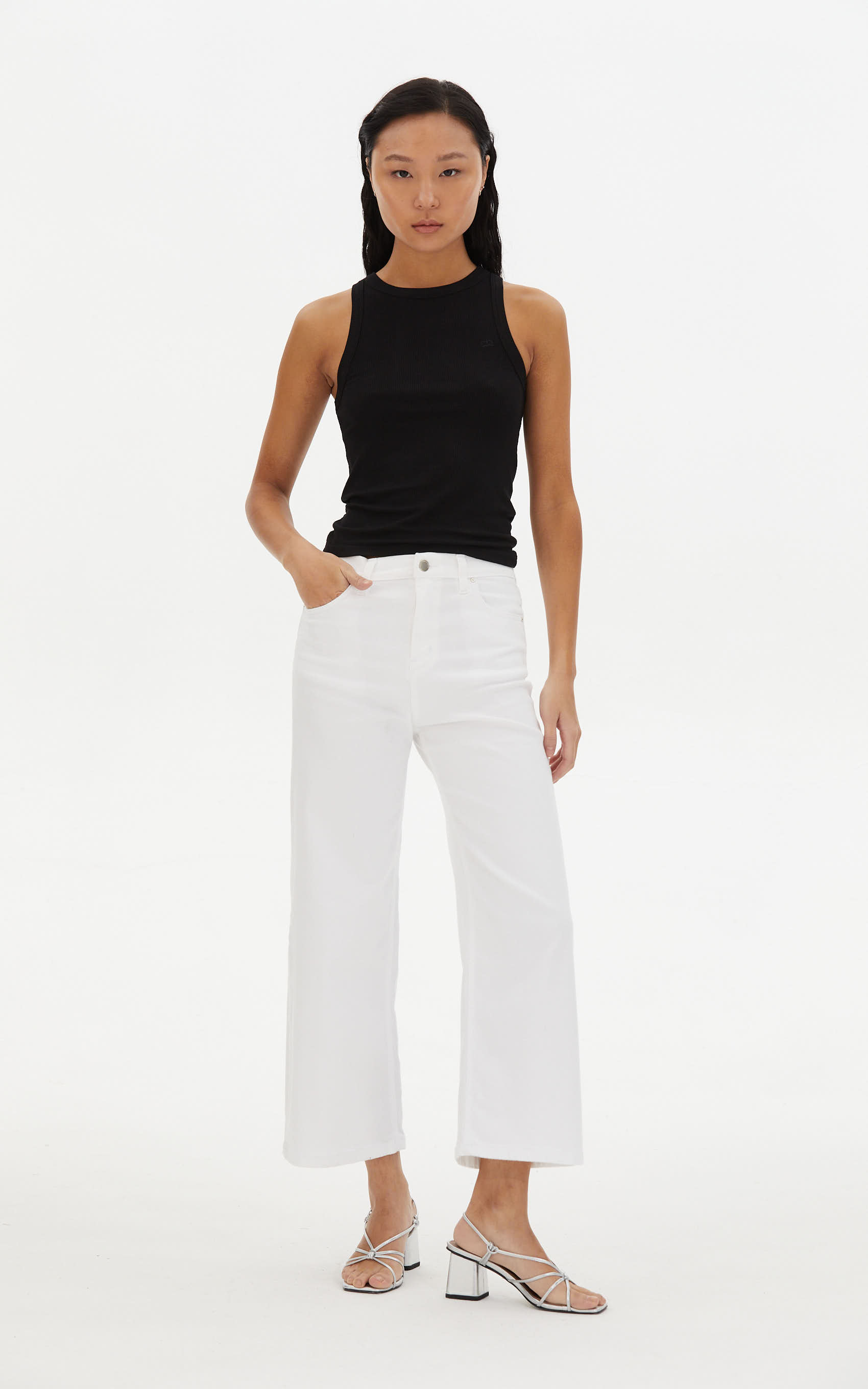 Oxford Crop Blanco